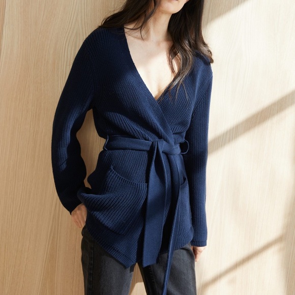 Jenni Kayne Sweaters - Jenni Kayne fisherman wrap cardigan